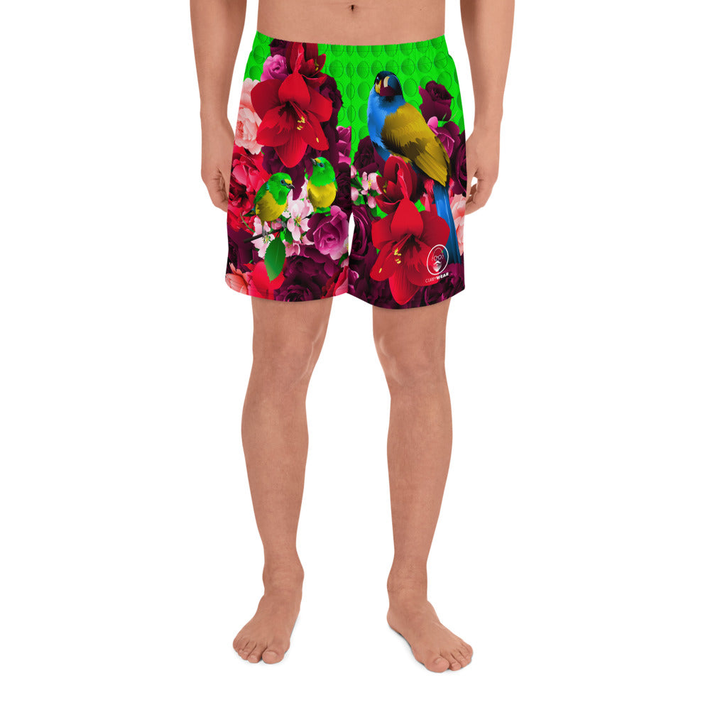 MENS BOARD SHORTS - AMARYLLIS - GREENDOT – Curry Mendes Store